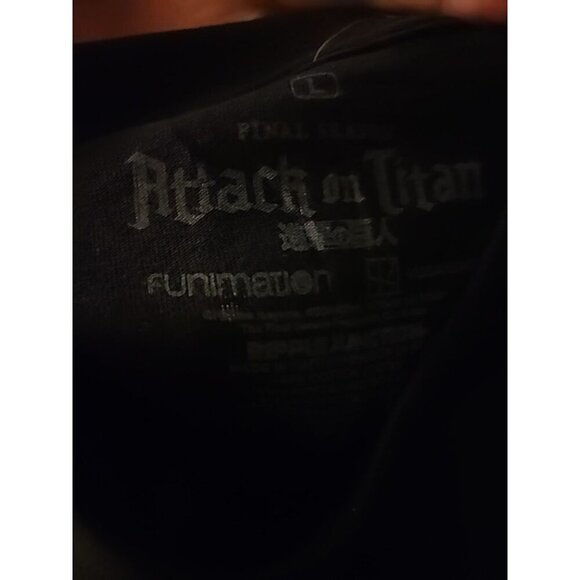 Attack on Titan Colossal Titan T-Shirt Large A115 Ripple Junction Nice READ - Picture 5 of 5